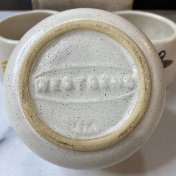 West Bend MCM bean pot casserole chili soup server and three bowls - Picture 4 of 10